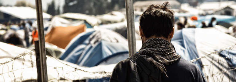 Housing rights banner